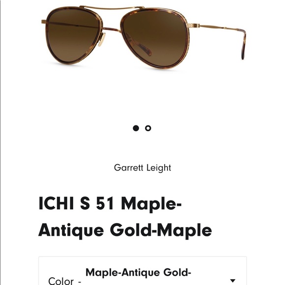 New Lot Of 2 !! Garrett Leight Sunglass 1 Convoy And 1 ICHI - Picture 5 of 5